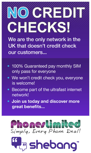 mobile contracts no credit check